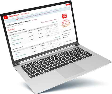 Online Banking | Online Bank Account - Santander - Liferay DXP