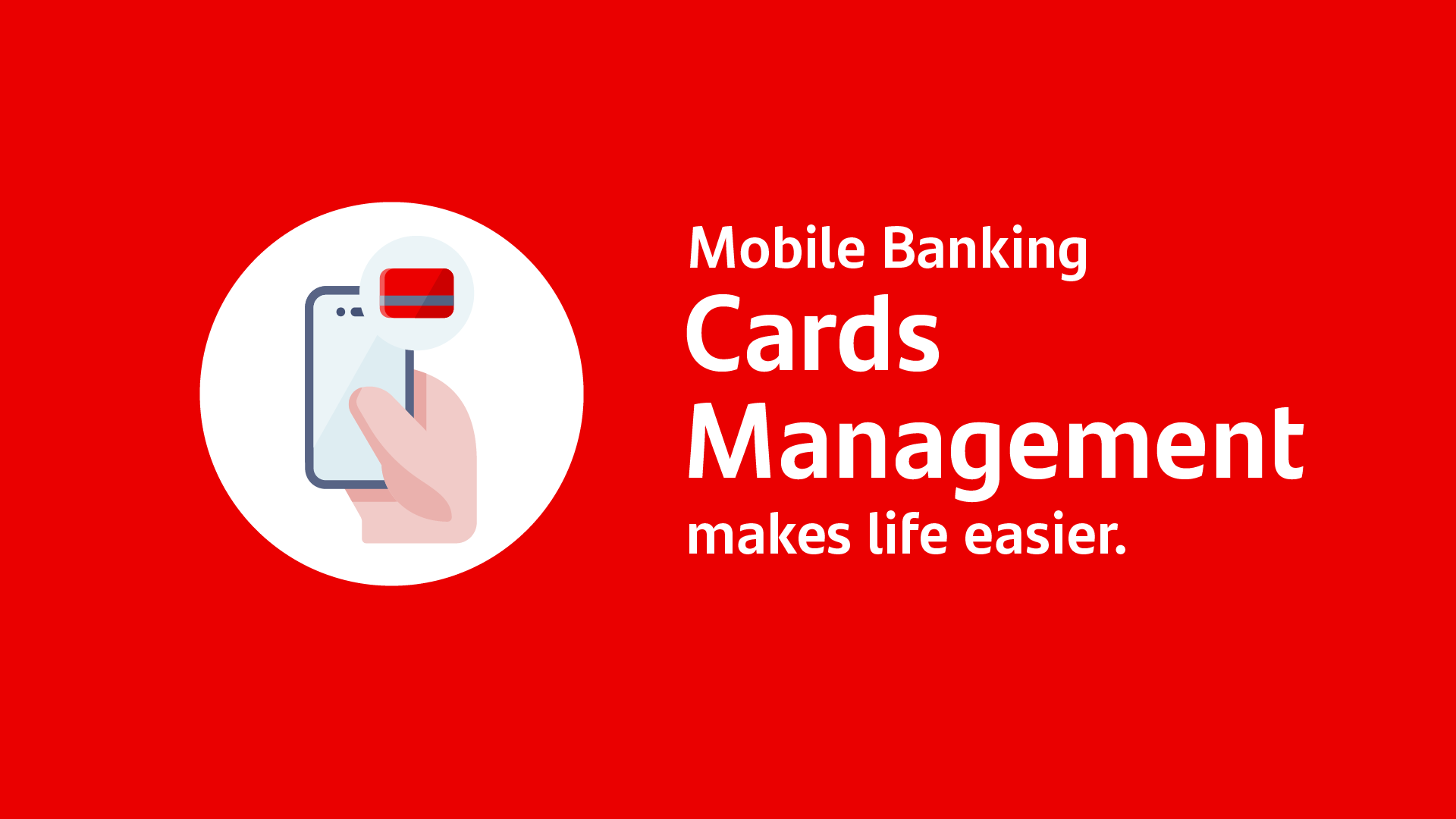 Mobile Banking Card Management.