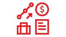 wide range of financing icon